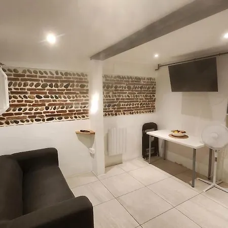 Appartement T4 Souplex Authentique Toulousain, 5pers 3lits- équipé - Hypercentre