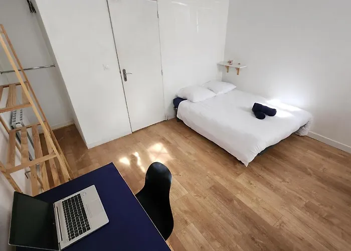 T4 Souplex Authentique Toulousain, 5pers 3lits- équipé - Hypercentre Tolosa