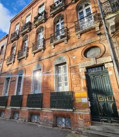 T4 Souplex Authentique Toulousain, 5pers 3lits- équipé - Hypercentre Toulouse