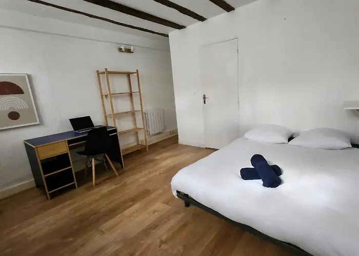 T4 Souplex Authentique Toulousain, 5pers 3lits- Equipe - Hypercentre Apartment *